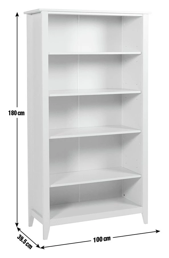 The Surprise Price - Habitat Minato Wide Bookcase White Bookcases And Shelving - Image 3