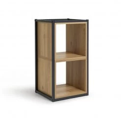 Flash Sale - Habitat Loft Living Short Shelving Unit Light Oak Storage