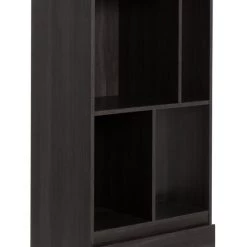 Shipping Included - Habitat Jenson Wood Effect Bookcase Black Brown Storage