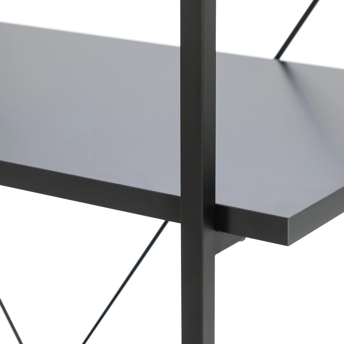 The Surprise Price - Habitat Huckley 5 Tier Steel Shelving Unit Black Storage - Image 6