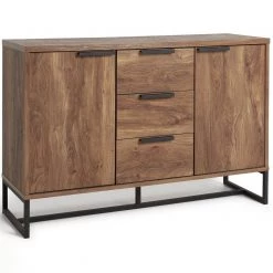 On Sale - Habitat Nomad Large Sideboard Oak Effect Storage