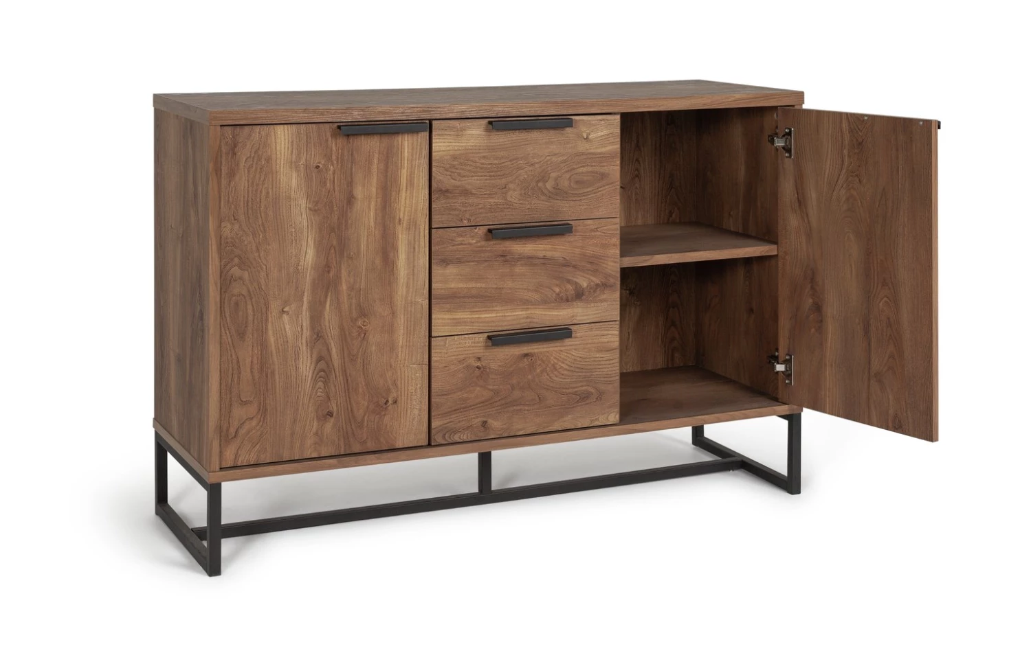 On Sale - Habitat Nomad Large Sideboard Oak Effect Storage - Image 4