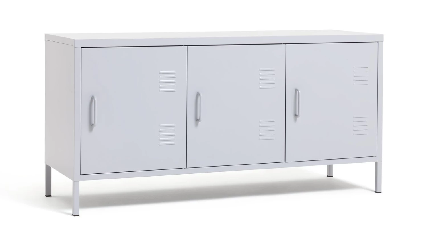 Shipping Included - Habitat 3 Door Locker Mustard Storage - Image 8