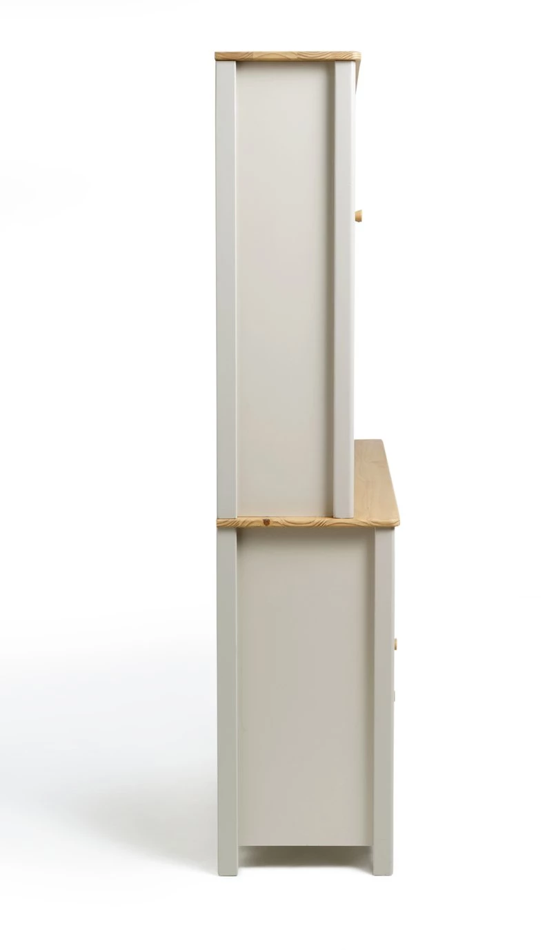 Discount - Habitat Bournemouth 4 Door 3 Drawer Sideboard Light Grey Sideboards - Image 5