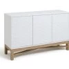 Best Price - Habitat Zander Textured Large Sideboard White/Oak Effect Sideboards