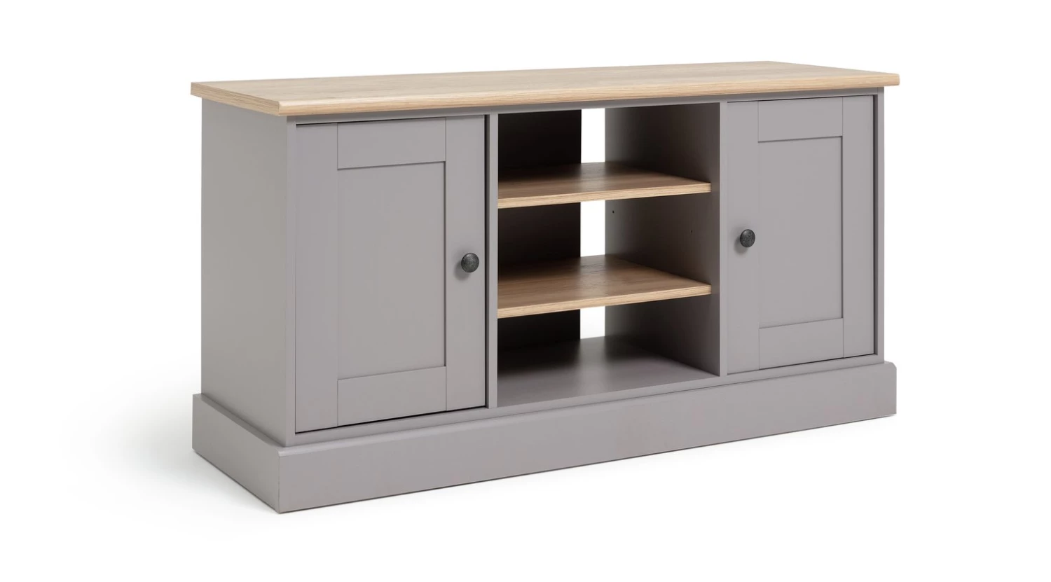 Discount - Habitat Winchester 2 Door Sideboard And TV Unit Grey Sideboards