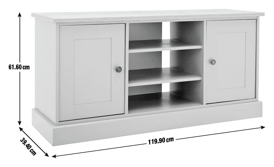 Discount - Habitat Winchester 2 Door Sideboard And TV Unit Grey Sideboards - Image 11