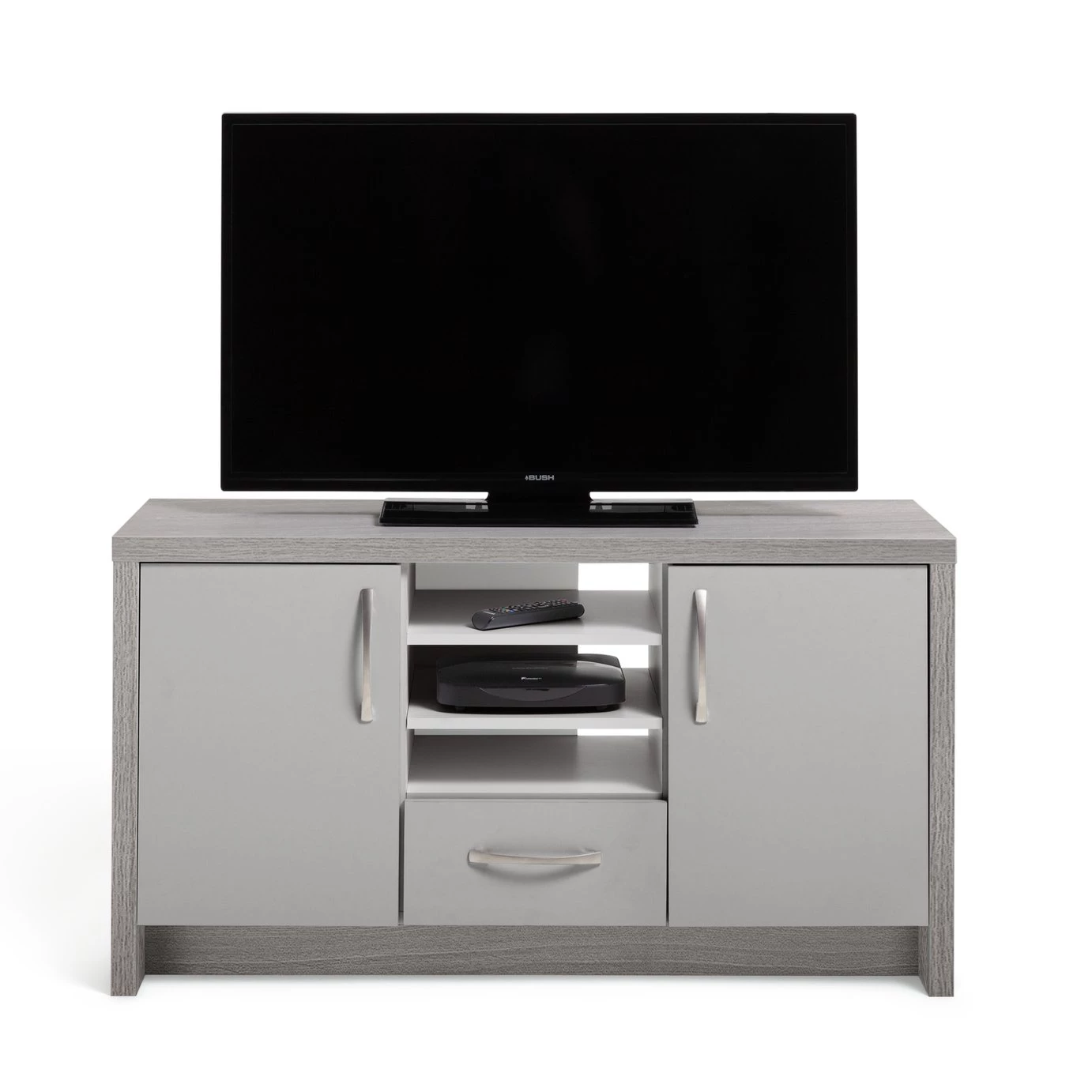 Discount - Habitat Venice 2 Door 1 Drawer Low Sideboard Grey Storage - Image 3