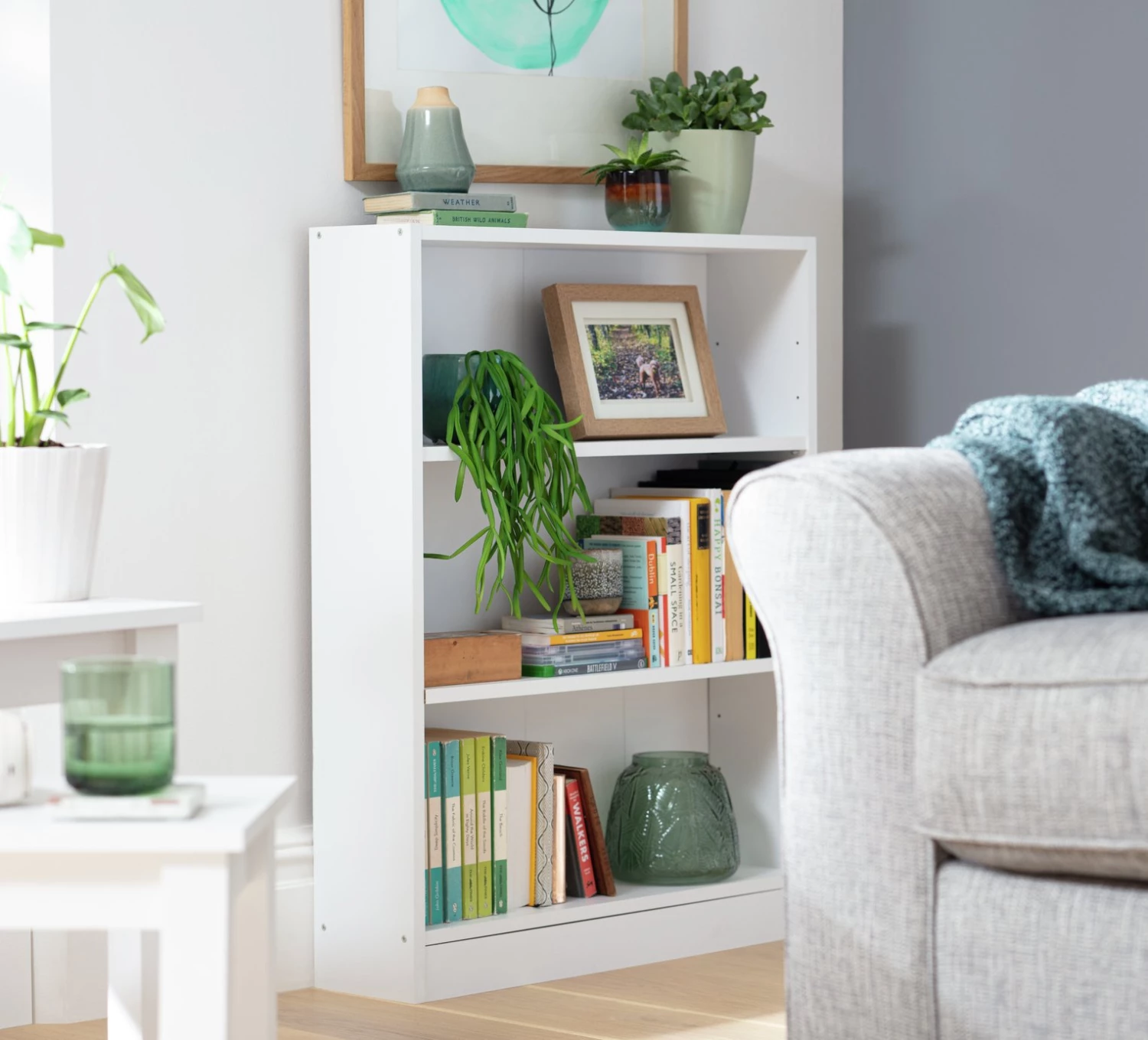 Discount - Habitat Short Bookcase White Bookcases And Shelving - Image 2