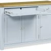 Best Price - Habitat Kent 3 Door 2 Drawer Sideboard Light Grey Sideboards