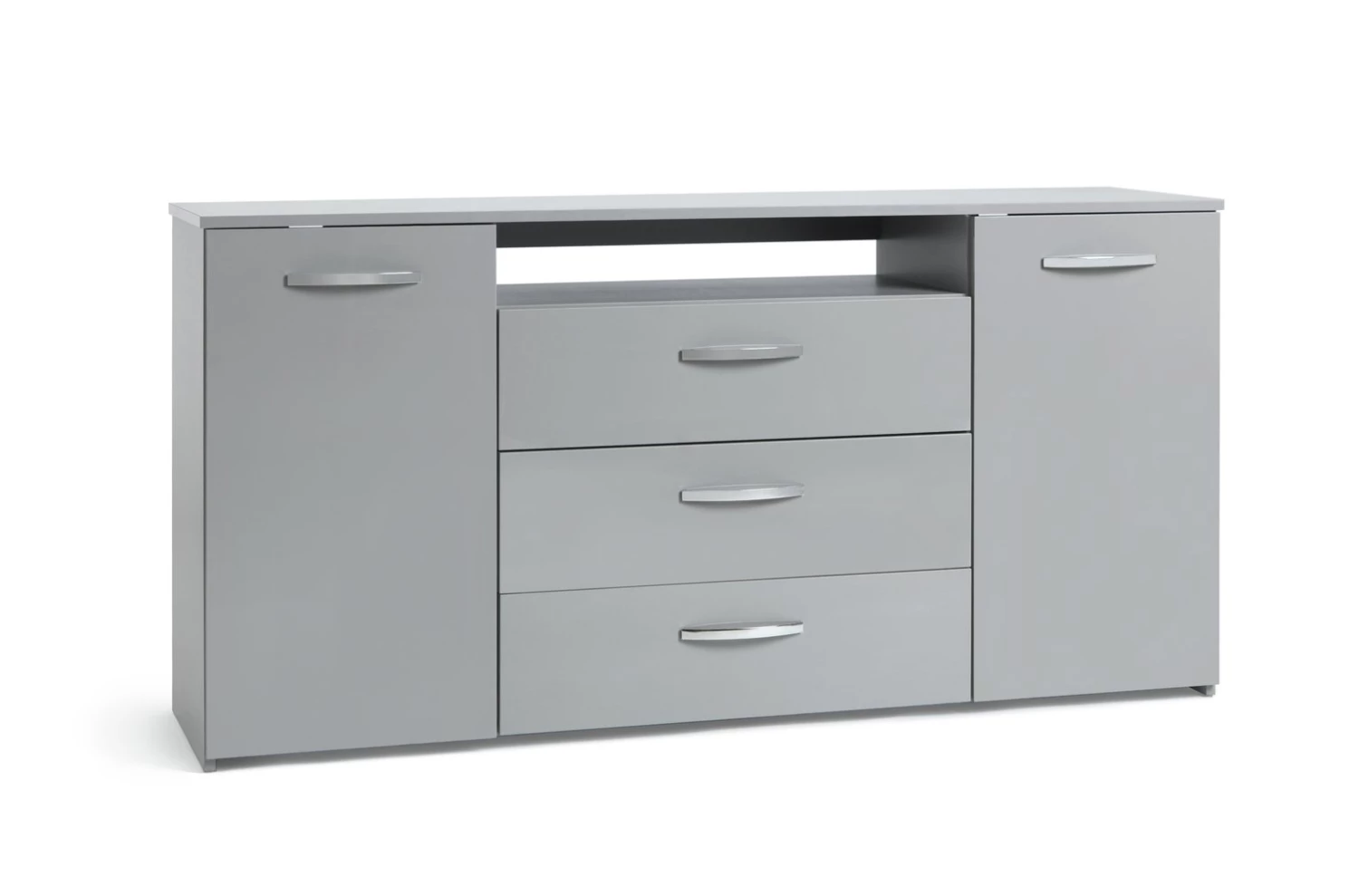 Flash Sale - Habitat Hayward 2 Door 3 Drawer Sideboard White Gloss Sideboards - Image 11