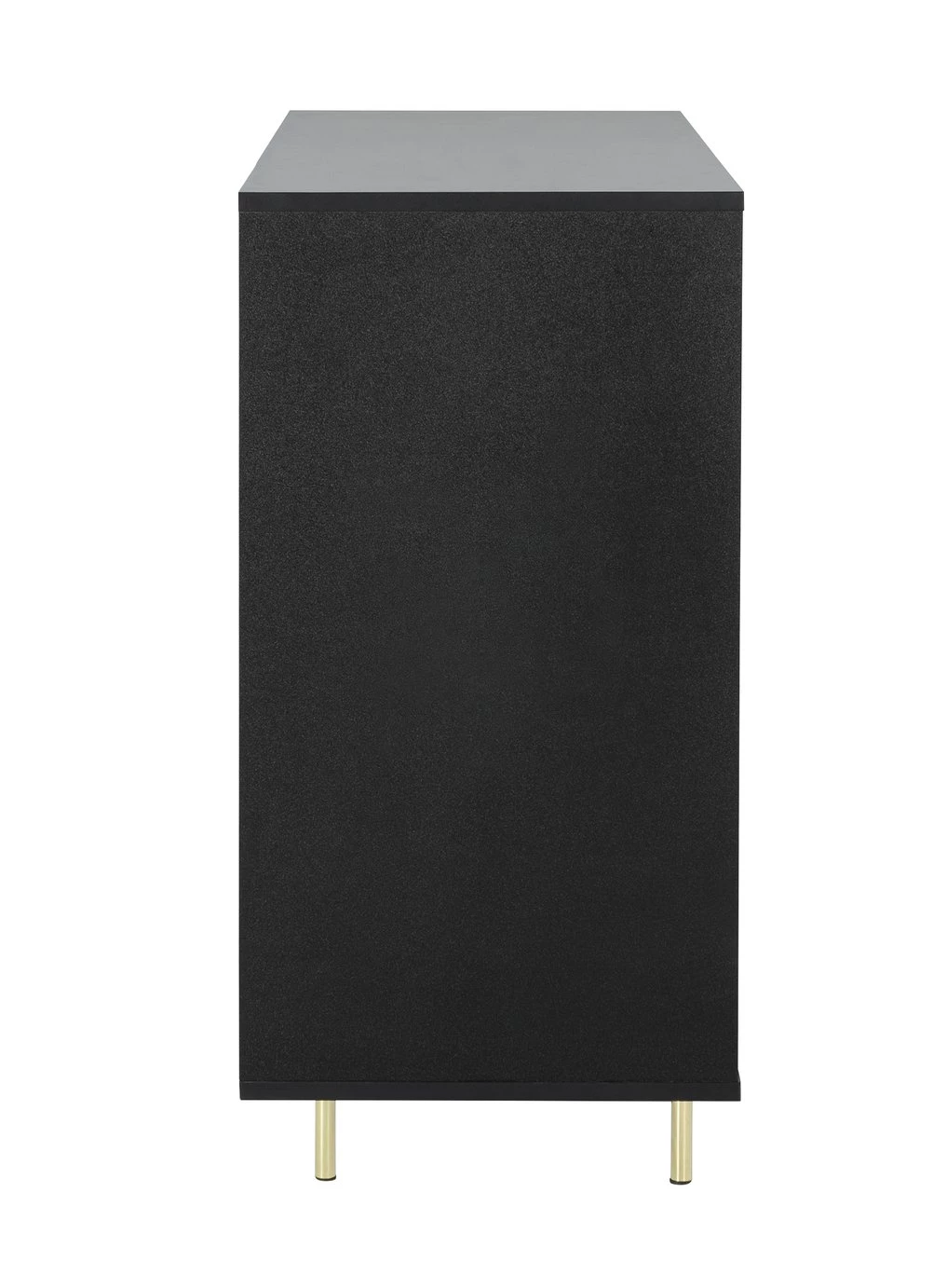 Discount - Habitat Nara 3 Door Drinks Cabinet Black Sideboards - Image 5