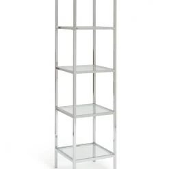 Free Shipping - Habitat Tallie Narrow Shelving Unit Silver Storage