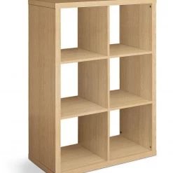 Best Price - Habitat Squares Plus 6 Cube Storage Unit Oak Effect Cube Storage Units